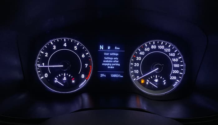 2020 Hyundai VENUE SX 1.0 TURBO IMT, Petrol, Manual, 1,08,530 km, Odometer Image