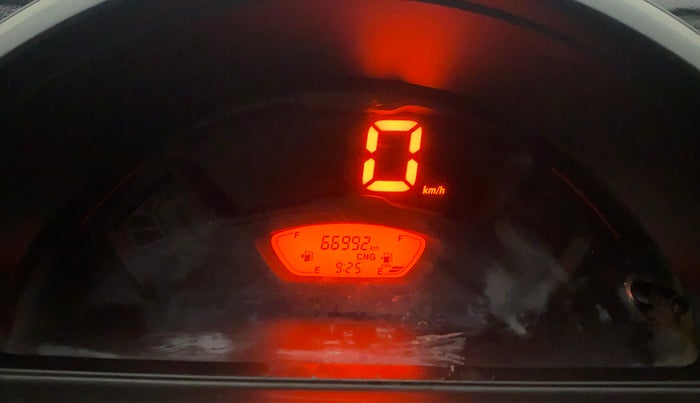 2020 Maruti S PRESSO VXI CNG, CNG, Manual, 66,992 km, Odometer Image