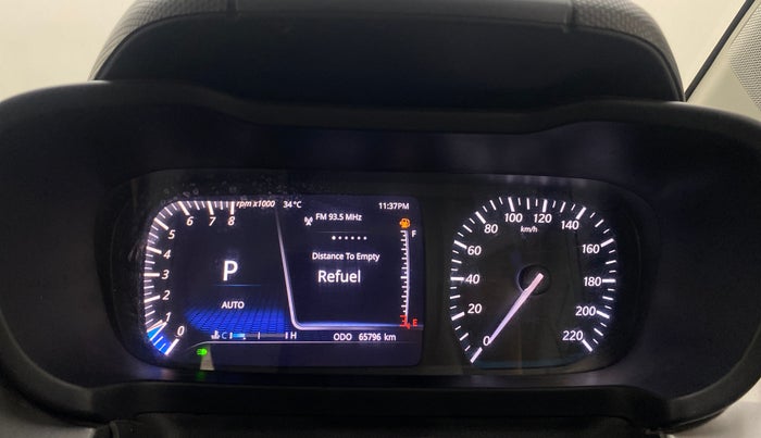 2023 Tata ALTROZ XZA PLUS, Petrol, Automatic, 65,754 km, Odometer Image