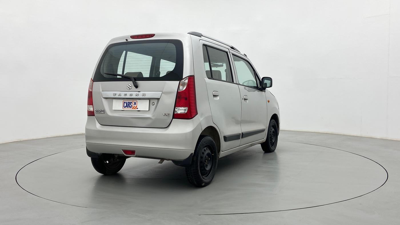 2013 Maruti Wagon R 1.0 VXI, Petrol, Manual, 91,970 km, Right Back Diagonal