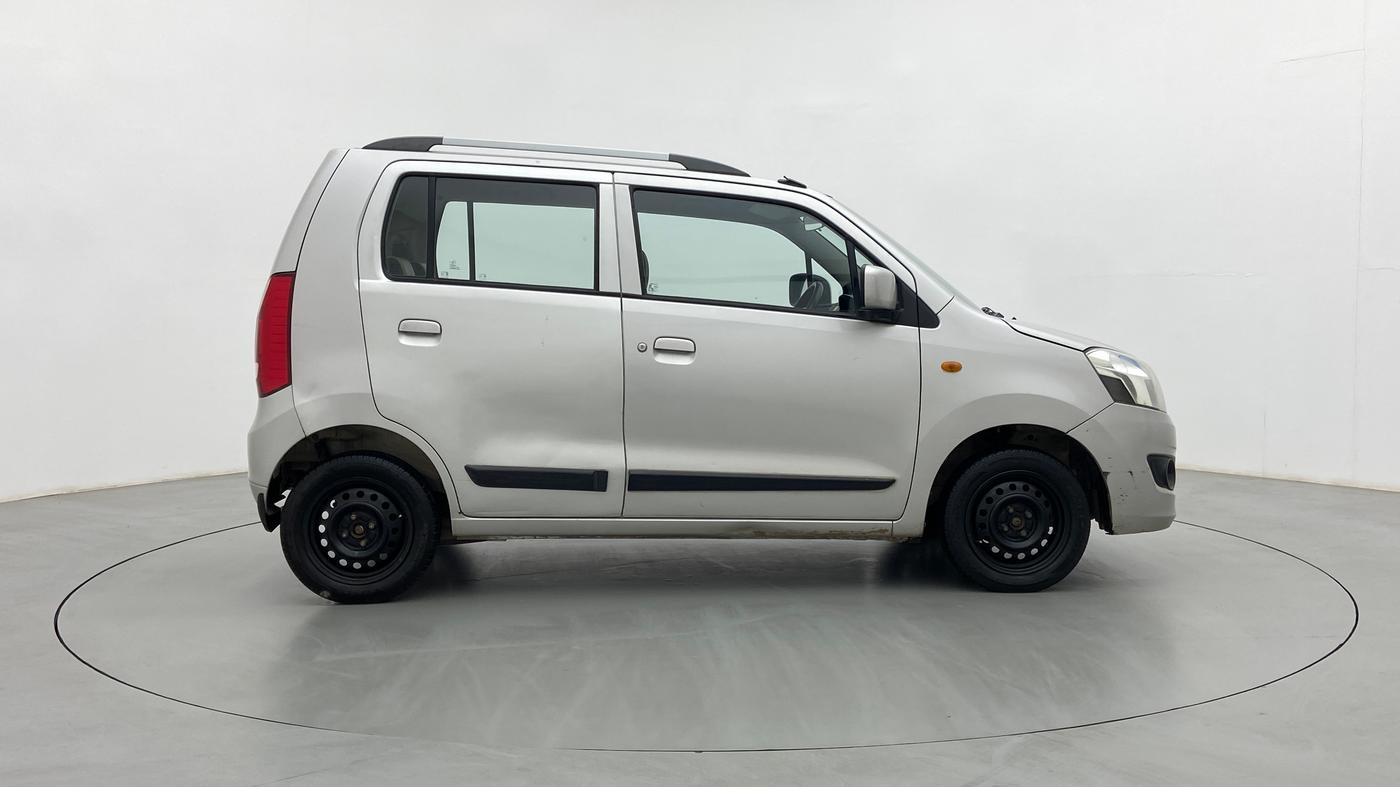 2013 Maruti Wagon R 1.0 VXI, Petrol, Manual, 91,970 km, Right Side View