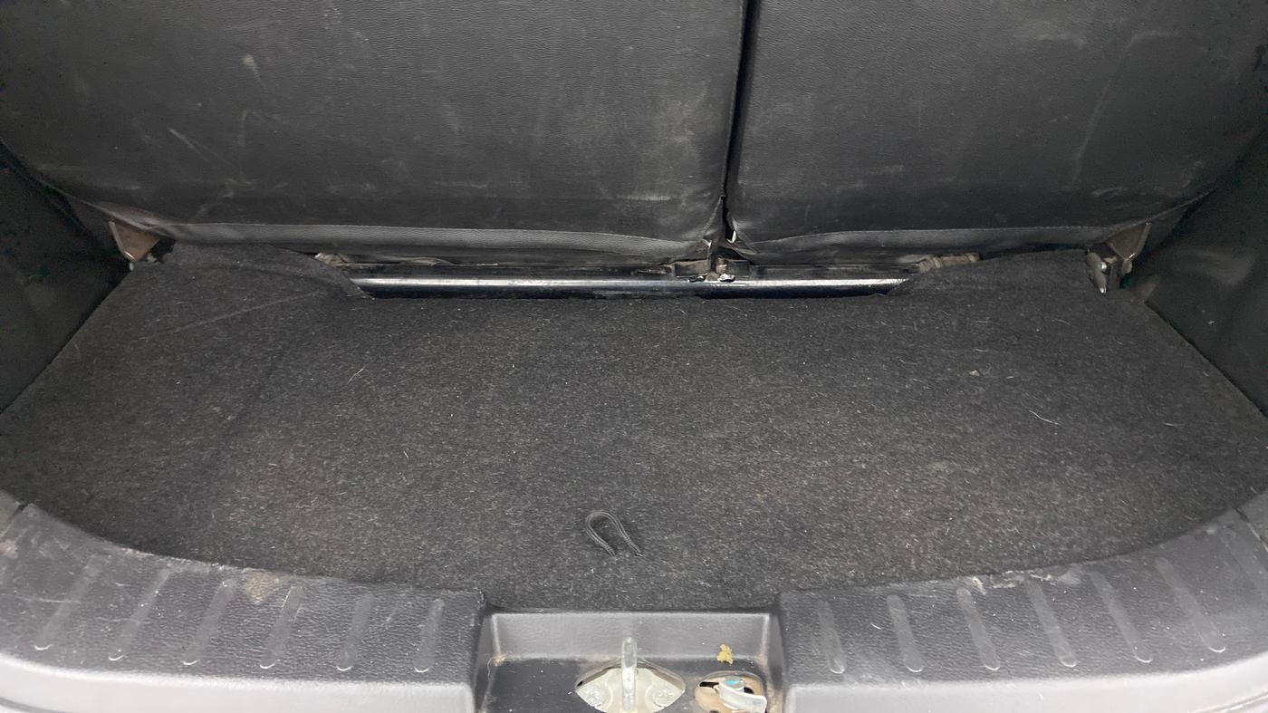 2013 Maruti Wagon R 1.0 VXI, Petrol, Manual, 91,970 km, Boot Inside