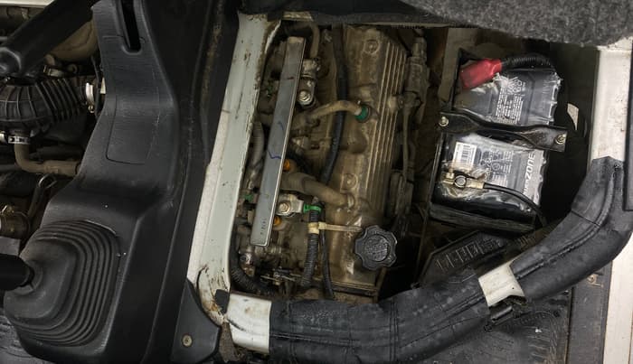 2021 Maruti Eeco 5 STR WITH A/C+HTR, Petrol, Manual, 83,095 km, Engine View - Left