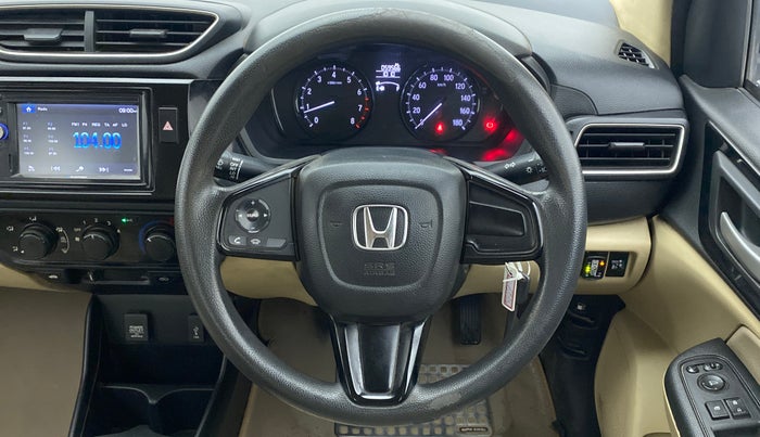 2018 Honda Amaze 1.2L I-VTEC S, CNG, Manual, 59,659 km, Steering Wheel Close Up