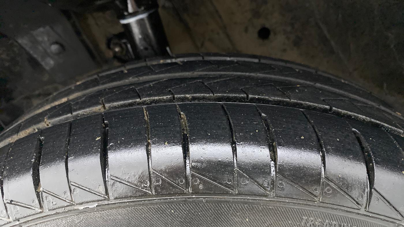 2018 Honda Amaze 1.2L I-VTEC S, CNG, Manual, 59,659 km, Left Front Tyre Tread