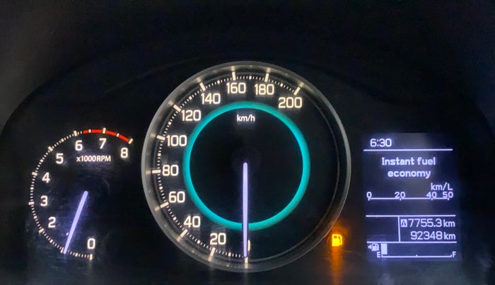 2017 Maruti IGNIS DELTA 1.2, Petrol, Manual, 92,348 km, Odometer Image