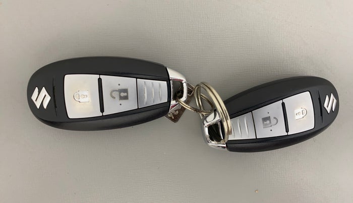 2021 Maruti Vitara Brezza ZXI PLUS DUAL TONE, Petrol, Manual, 48,142 km, Key Close Up