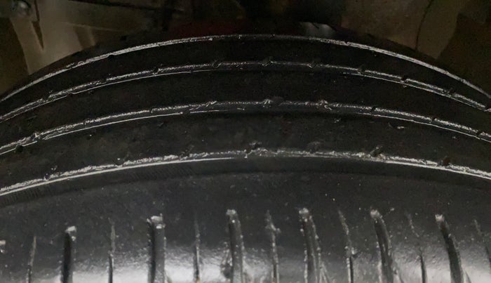 2021 Maruti Vitara Brezza ZXI PLUS DUAL TONE, Petrol, Manual, 48,142 km, Left Front Tyre Tread