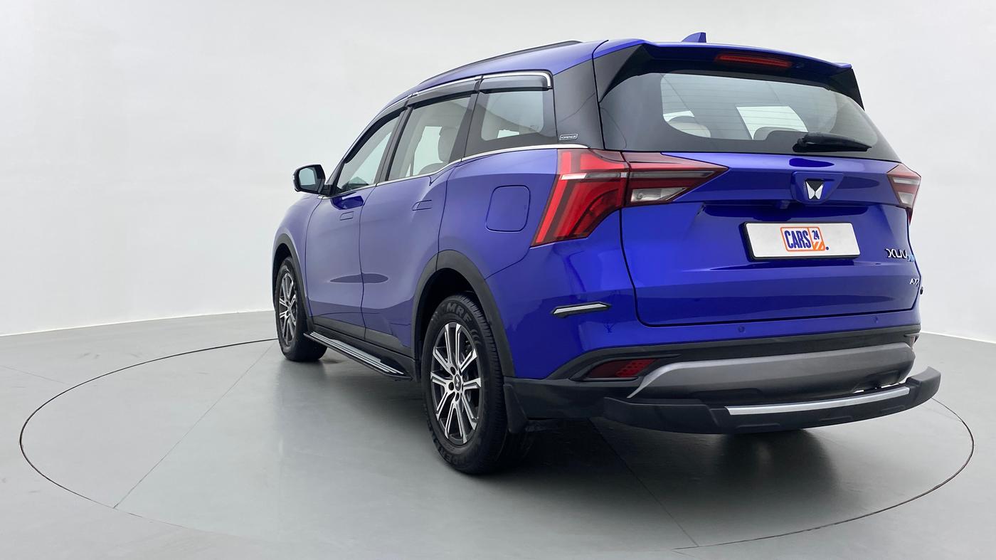 2021 Mahindra XUV700 AX 7 P AT 7 STR, Petrol, Automatic, 11,173 km, Left Back Diagonal