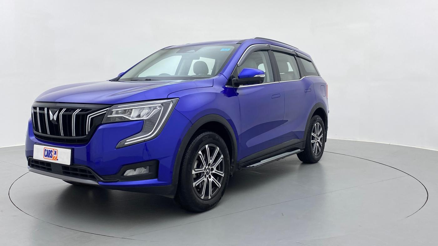 2021 Mahindra XUV700 AX 7 P AT 7 STR, Petrol, Automatic, 11,173 km, Left Front Diagonal
