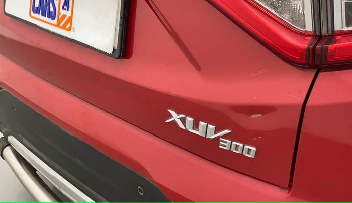 2019 Mahindra XUV300 W8 1.5 DIESEL, Diesel, Manual, 86,481 km, Dicky (Boot door) - Minor scratches