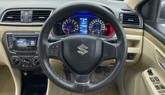 2021 Maruti Ciaz SIGMA 1.5 SHVS MT  PETROL, Petrol, Manual, 15,011 km, Steering Wheel Close Up