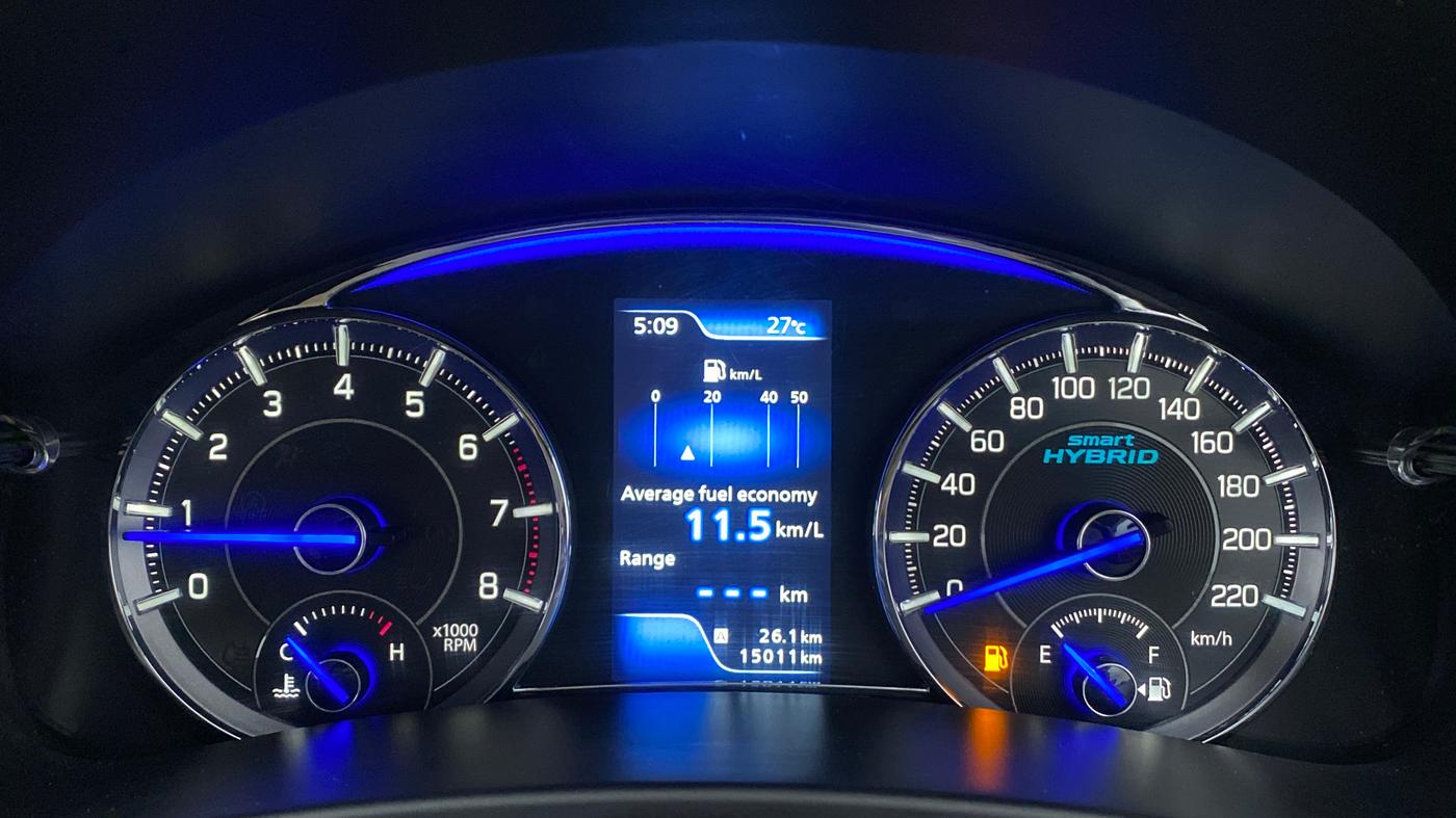 2021 Maruti Ciaz SIGMA 1.5 SHVS MT  PETROL, Petrol, Manual, 15,011 km, Odometer Image