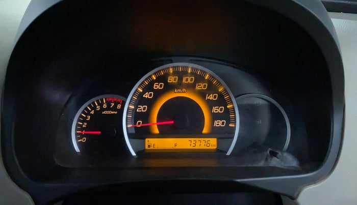 2014 Maruti Wagon R 1.0 VXI, Petrol, Manual, 73,768 km, Odometer Image