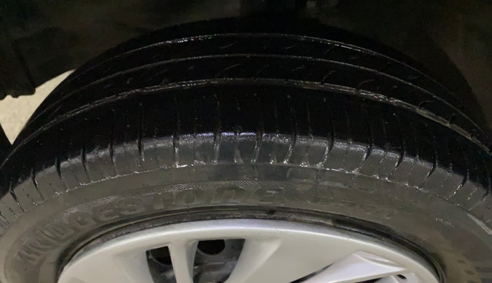 2014 Maruti Wagon R 1.0 VXI, Petrol, Manual, 73,768 km, Left Front Tyre Tread