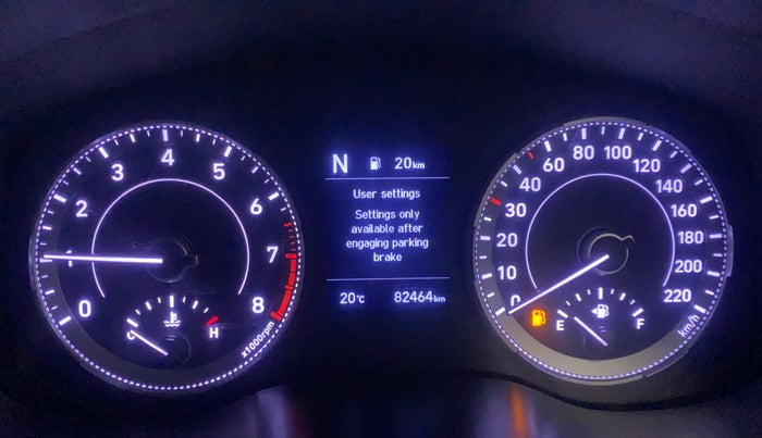 2020 Hyundai VENUE SX 1.0 TURBO IMT, Petrol, Manual, 82,463 km, Odometer Image