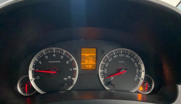 2014 Maruti Swift VXI, Petrol, Manual, 78,090 km, Odometer Image