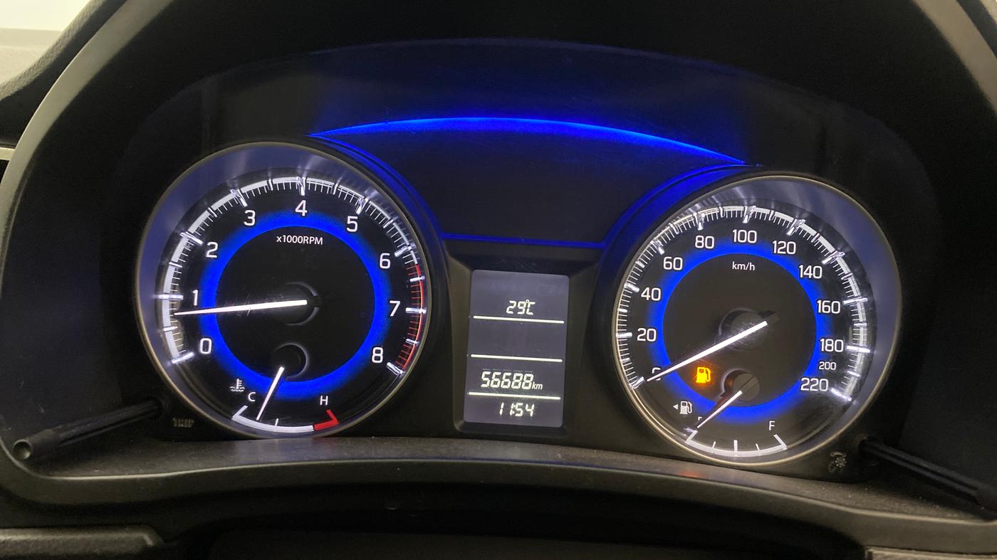 2018 Maruti Baleno DELTA PETROL 1.2, Petrol, Manual, 56,648 km, Odometer Image