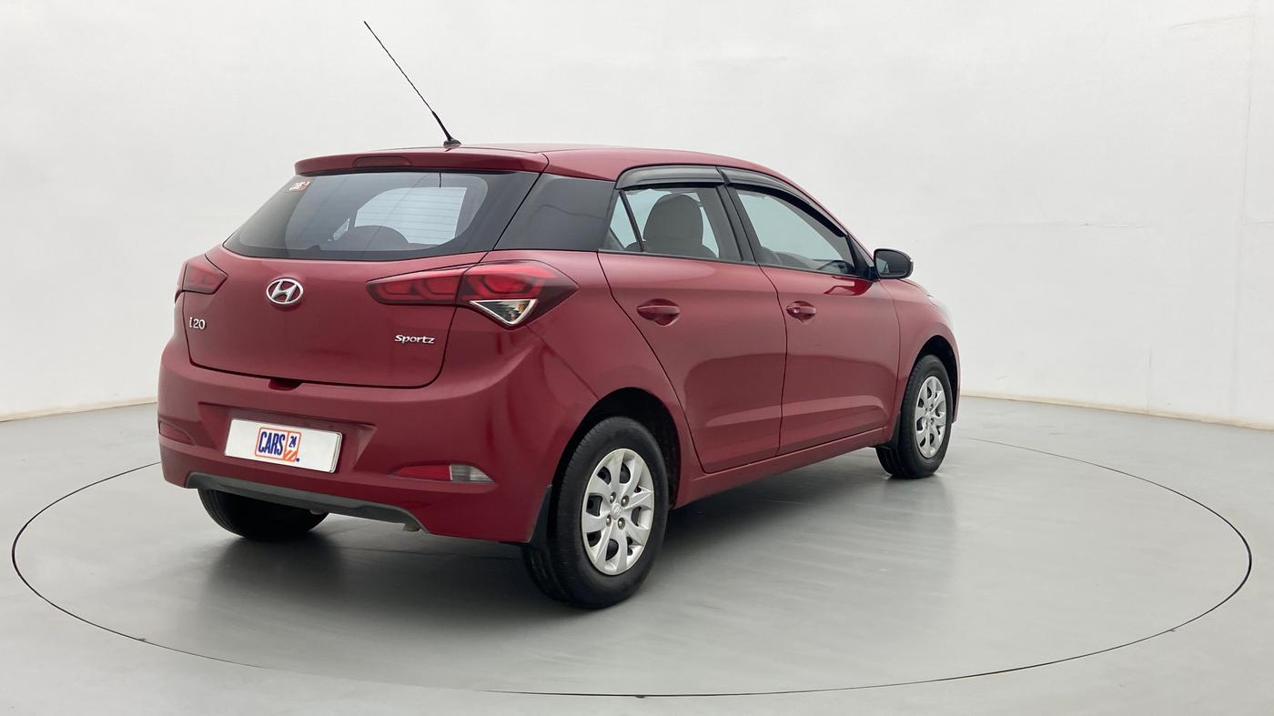2017 Hyundai Elite i20 SPORTZ 1.2, Petrol, Manual, 36,568 km, Right Back Diagonal