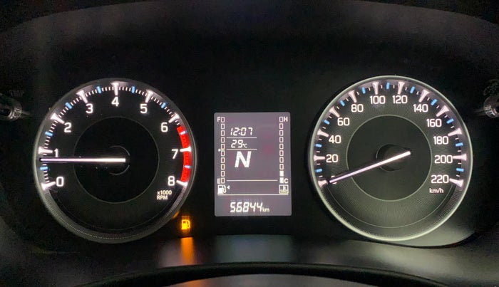 2023 Maruti FRONX DELTA PLUS 1.2L AGS, Petrol, Automatic, 56,789 km, Odometer Image