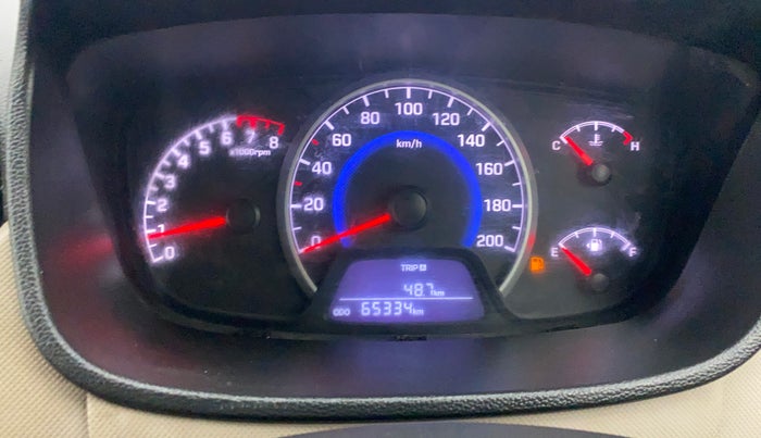 2017 Hyundai Grand i10 MAGNA 1.2 KAPPA VTVT, CNG, Manual, 65,305 km, Odometer Image