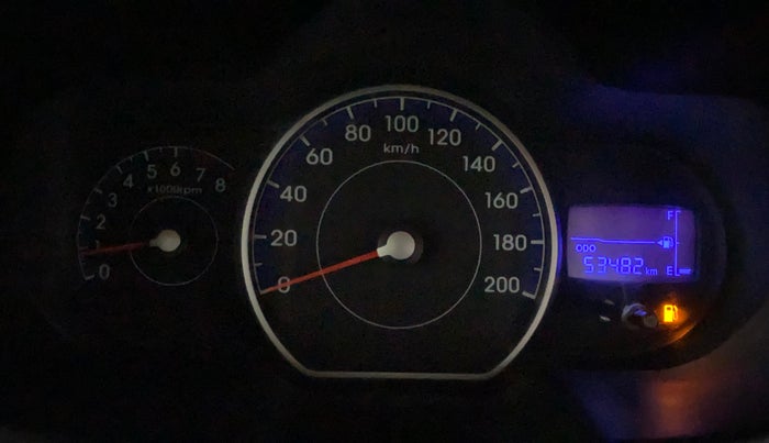 2012 Hyundai i10 SPORTZ 1.2, Petrol, Manual, 53,430 km, Odometer Image