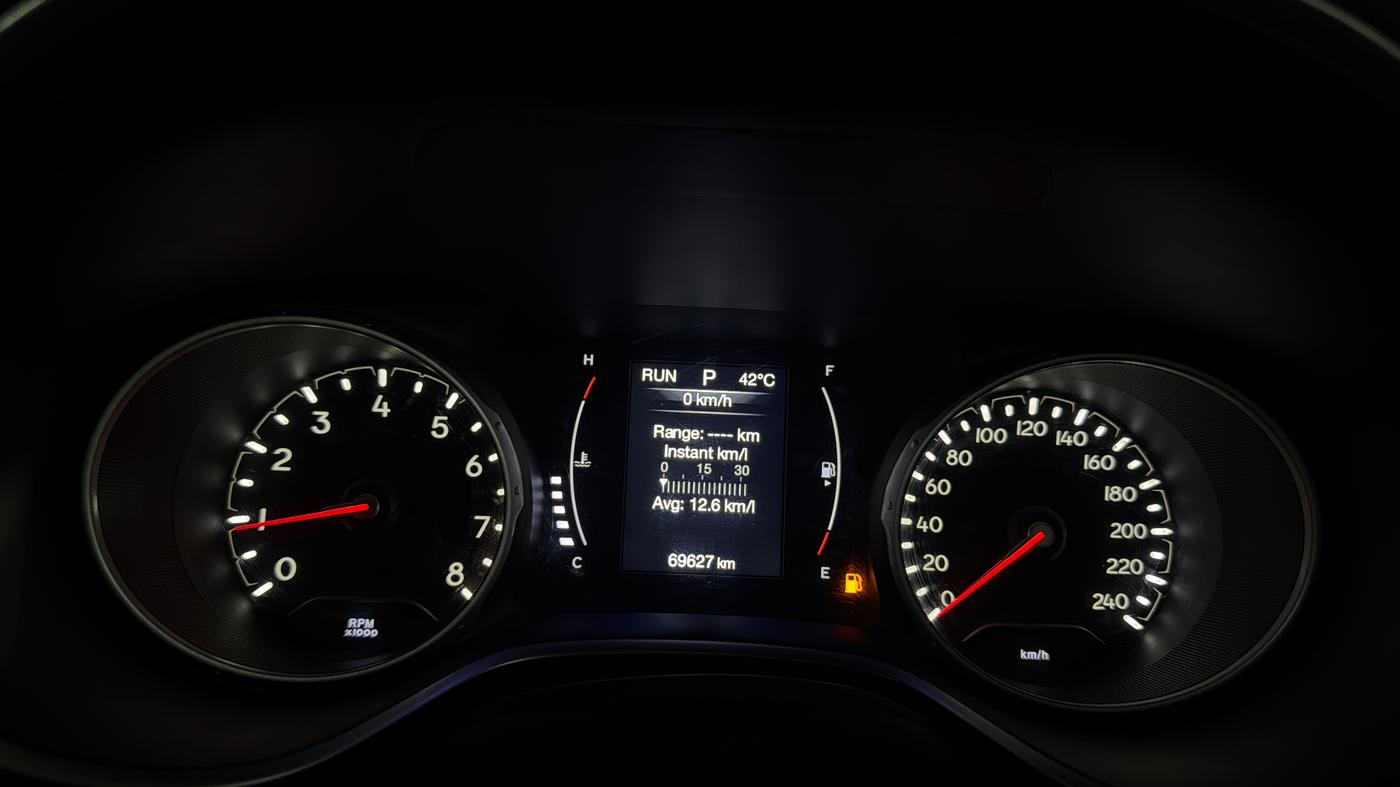2019 Jeep Compass LIMITED 1.4 PETROL AT, Petrol, Automatic, 69,616 km, Odometer Image