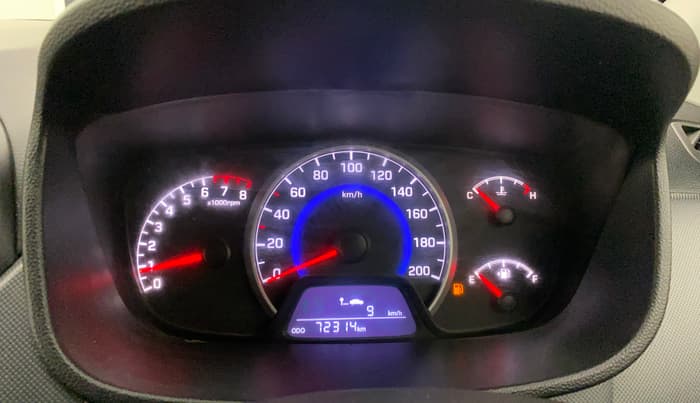 2018 Hyundai Grand i10 SPORTZ 1.2 KAPPA VTVT DUAL TONE, Petrol, Manual, 72,314 km, Odometer Image