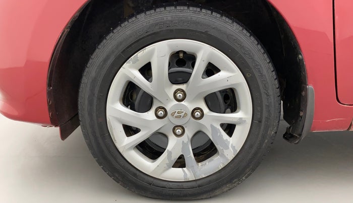2017 Hyundai Grand i10 SPORTZ 1.2 KAPPA VTVT, Petrol, Manual, 24,086 km, Left Front Wheel