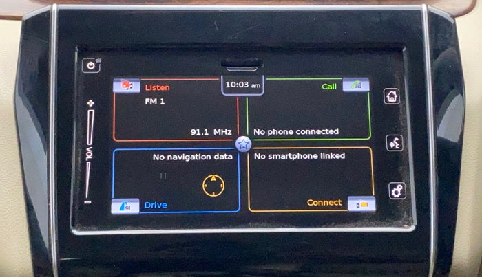 2017 Maruti Dzire ZXI PLUS, Petrol, Manual, 18,097 km, Infotainment system - GPS Card not working/missing