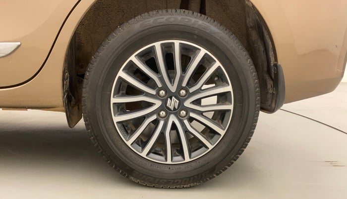 2017 Maruti Dzire ZXI PLUS, Petrol, Manual, 18,097 km, Left Rear Wheel