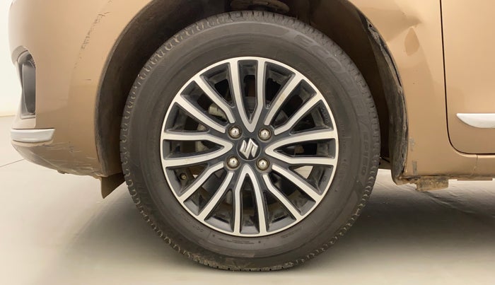 2017 Maruti Dzire ZXI PLUS, Petrol, Manual, 18,097 km, Left Front Wheel