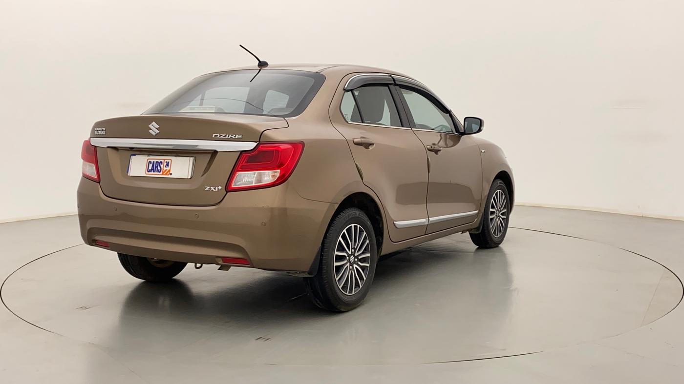 2017 Maruti Dzire ZXI PLUS, Petrol, Manual, 18,097 km, Right Back Diagonal