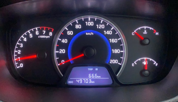 2015 Hyundai Grand i10 MAGNA 1.2 KAPPA VTVT, Petrol, Manual, 49,701 km, Odometer Image