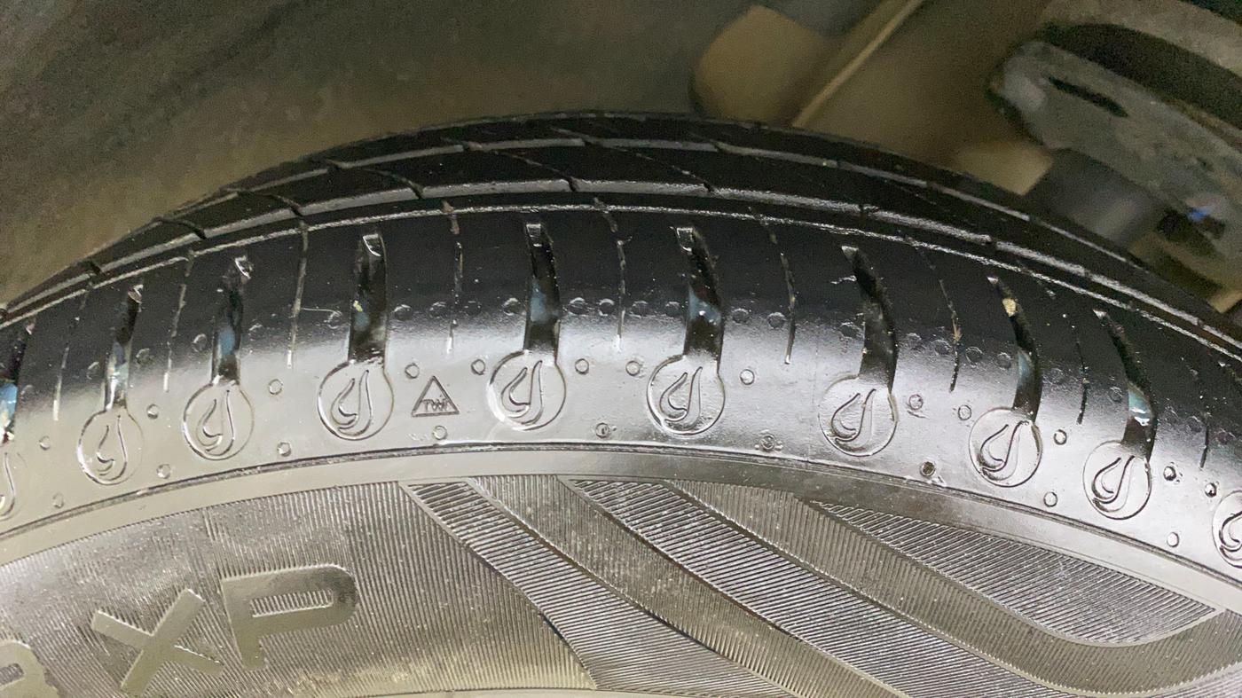 2024 Tata TIGOR XZA Plus iCNG , CNG, Automatic, 9,187 km, Right Front Tyre Tread