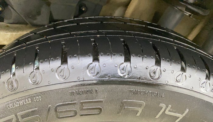 2024 Tata TIGOR XZA Plus iCNG , CNG, Automatic, 9,187 km, Left Rear Tyre Tread