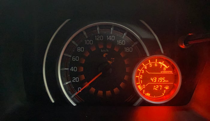 2020 Maruti New Wagon-R ZXI 1.2, Petrol, Manual, 43,188 km, Odometer Image