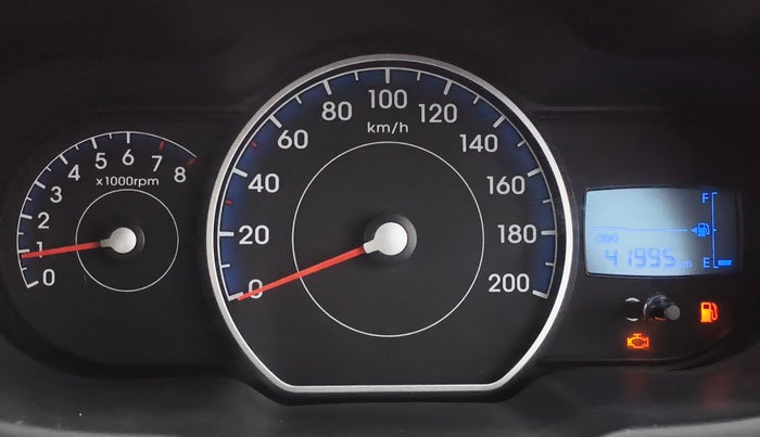 2013 Hyundai i10 SPORTZ 1.2, Petrol, Manual, 42,010 km, Odometer Image