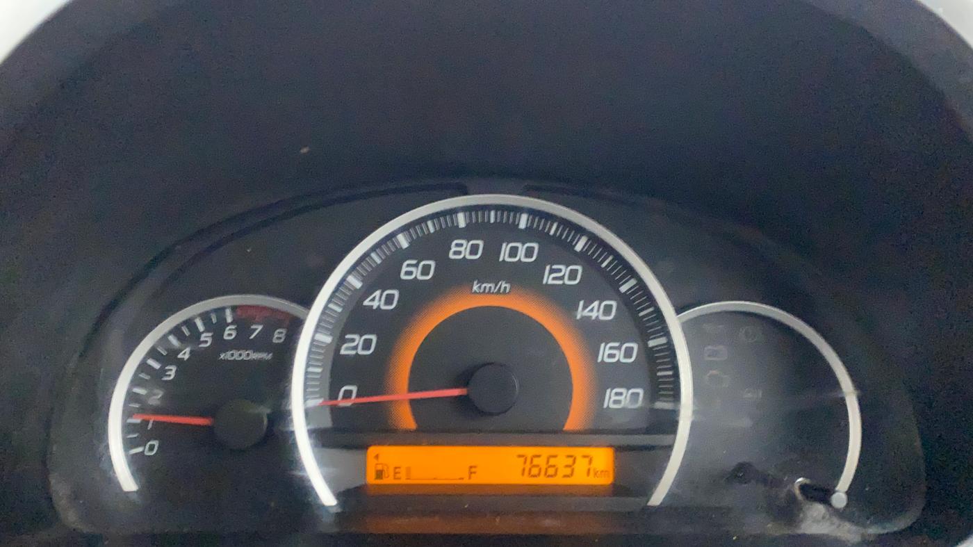 2016 Maruti Wagon R 1.0 VXI, Petrol, Manual, 76,678 km, Odometer Image