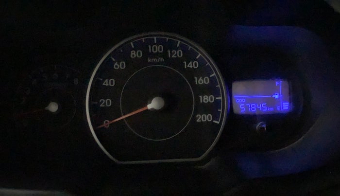 2013 Hyundai i10 SPORTZ 1.2, Petrol, Manual, 57,803 km, Odometer Image