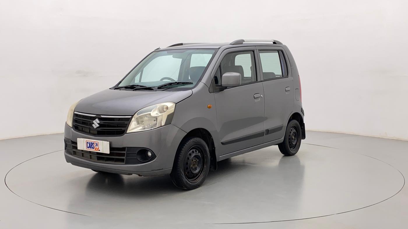 2011 Maruti Wagon R 1.0 VXI, Petrol, Manual, 1,21,464 km, Left Front Diagonal