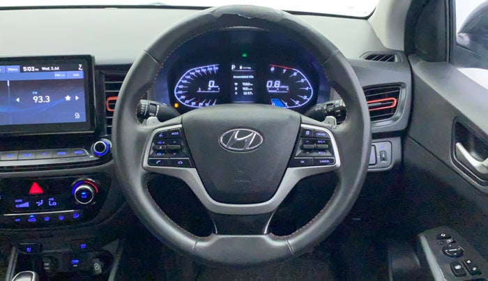 2020 Hyundai Verna SX (O) 1.0 TURBO DCT, Petrol, Automatic, 32,763 km, Steering Wheel Close Up