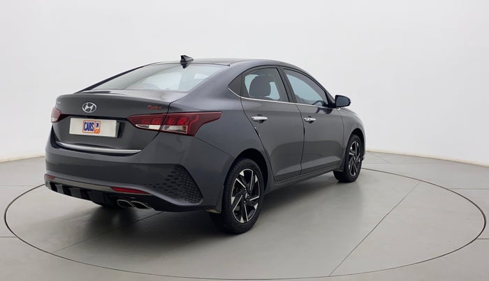 2020 Hyundai Verna SX (O) 1.0 TURBO DCT, Petrol, Automatic, 32,763 km, Right Back Diagonal