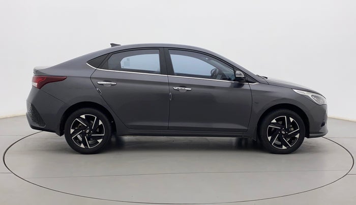 2020 Hyundai Verna SX (O) 1.0 TURBO DCT, Petrol, Automatic, 32,763 km, Right Side View