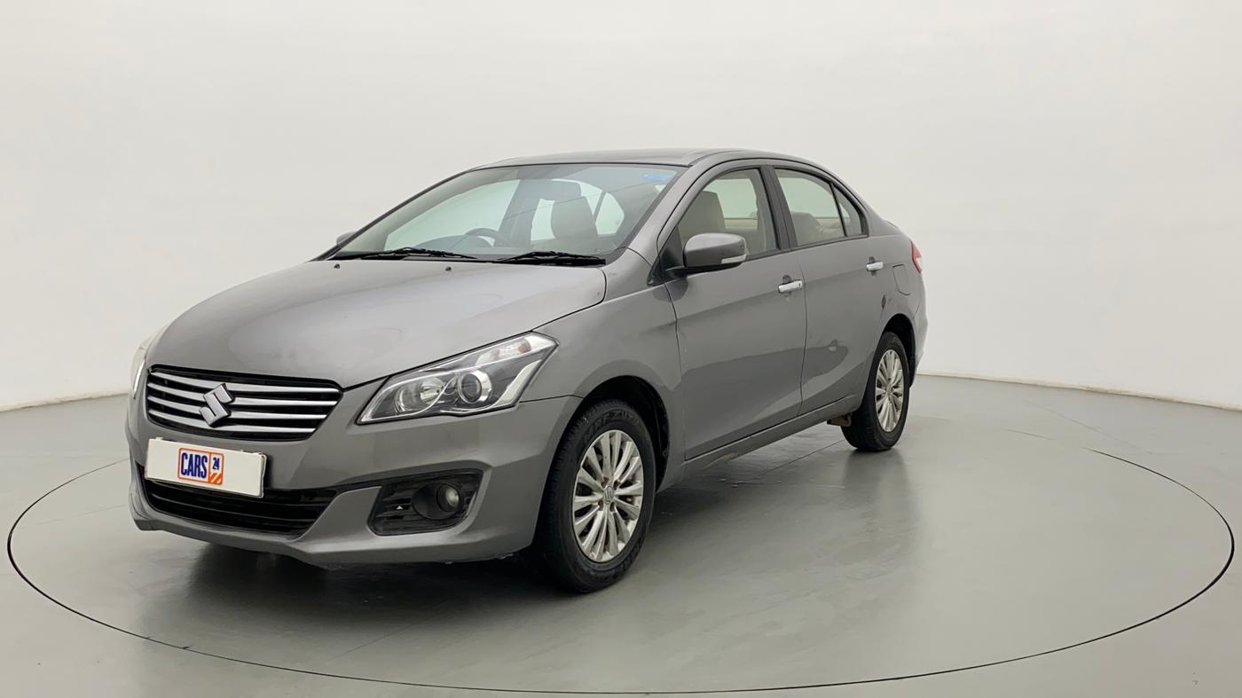 2015 Maruti Ciaz ZXI, Petrol, Manual, 46,919 km, Left Front Diagonal