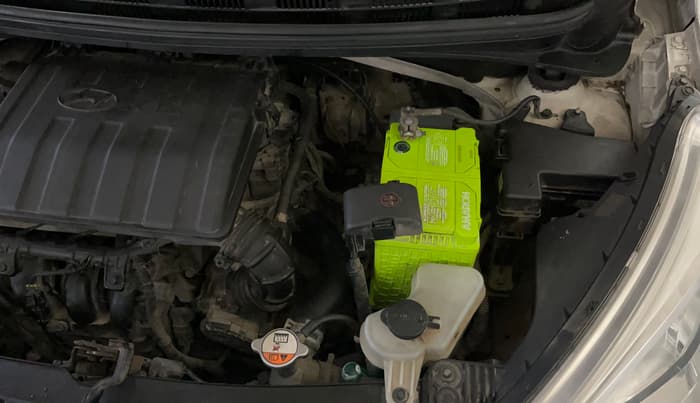 2014 Hyundai Grand i10 ASTA (O) 1.2 KAPPA VTVT, Petrol, Manual, 71,993 km, Engine View - Left