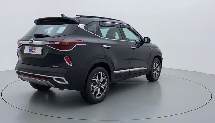2020 KIA SELTOS 1.4 GTX+ TURBO GDI PETROL AT, Petrol, Automatic, 12,381 km, Right Back Diagonal