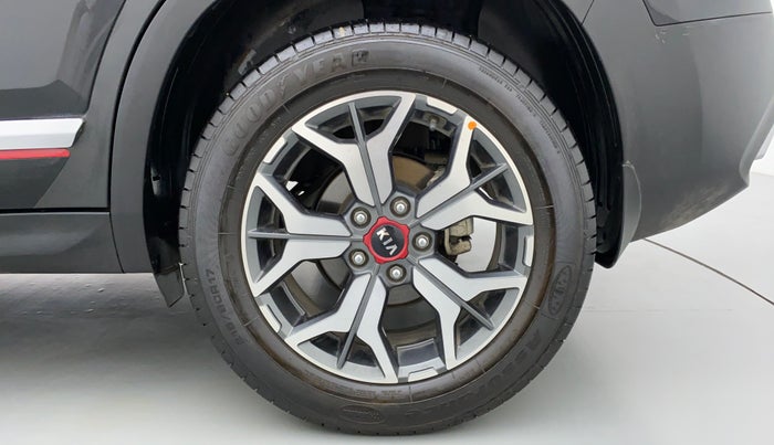 2020 KIA SELTOS 1.4 GTX+ TURBO GDI PETROL AT, Petrol, Automatic, 12,381 km, Left Rear Wheel