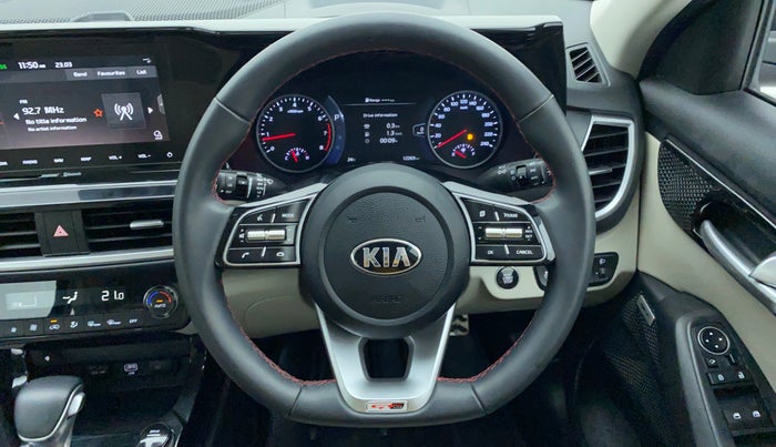 2020 KIA SELTOS 1.4 GTX+ TURBO GDI PETROL AT, Petrol, Automatic, 12,381 km, Steering Wheel Close Up