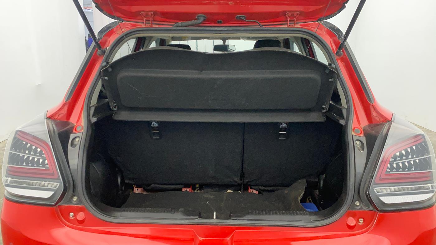 2022 Maruti Swift ZXI PLUS AMT DUAL TONE, Petrol, Automatic, 50 km, Boot Inside